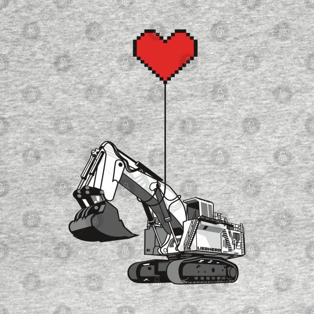 i Love Excavator by damnoverload